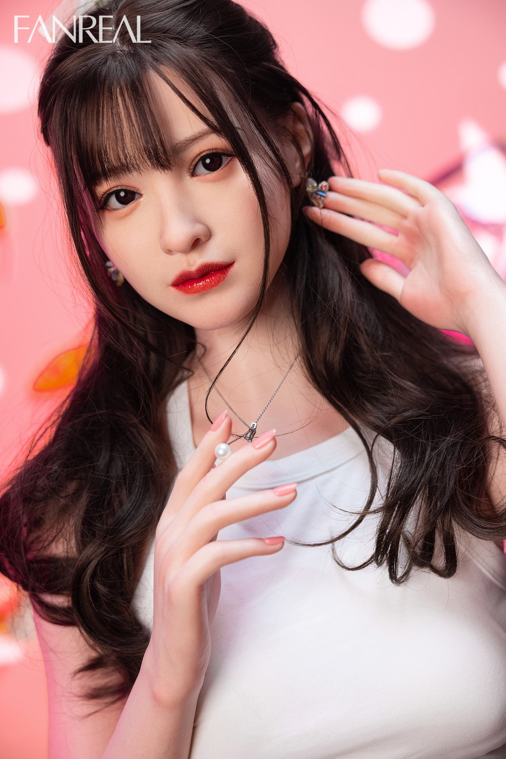 Josie seksnukk (FanReal Doll 163 cm C-tass silikoon)