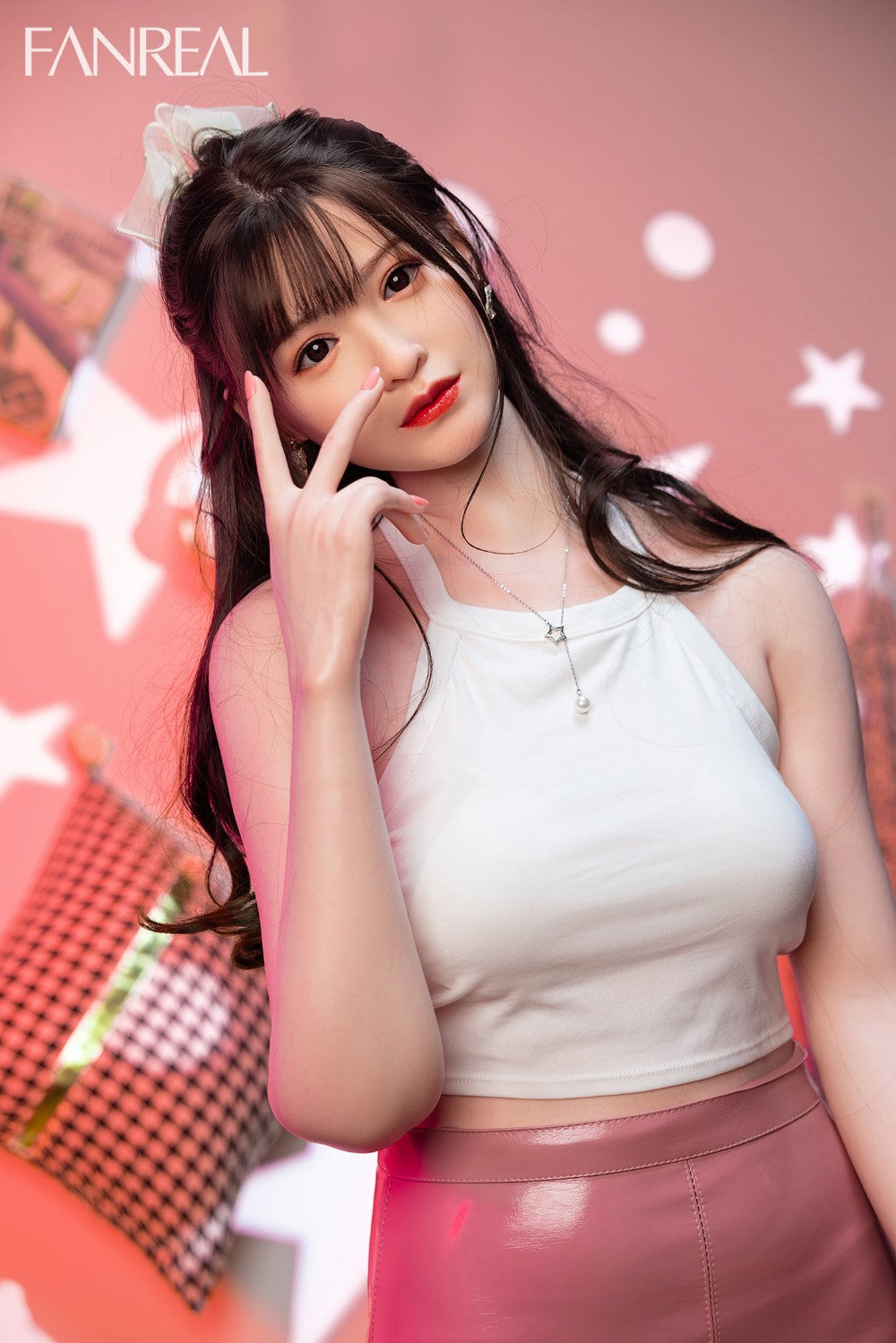 Josie seksnukk (FanReal Doll 163 cm C-tass silikoon)