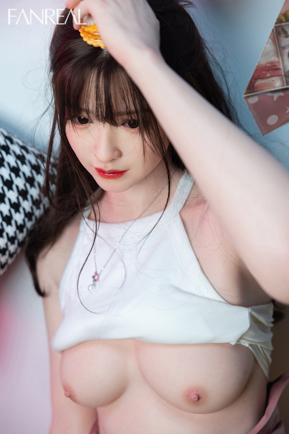 Josie seksnukk (FanReal Doll 163 cm C-tass silikoon)