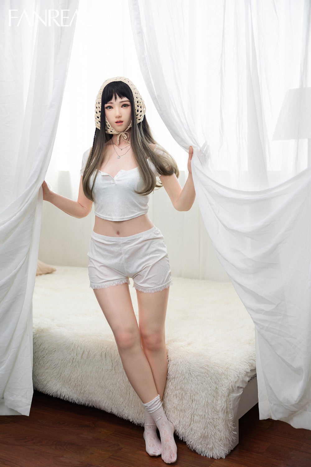 Jia seksnukk (FanReal Doll 158cm B tass silikoon)