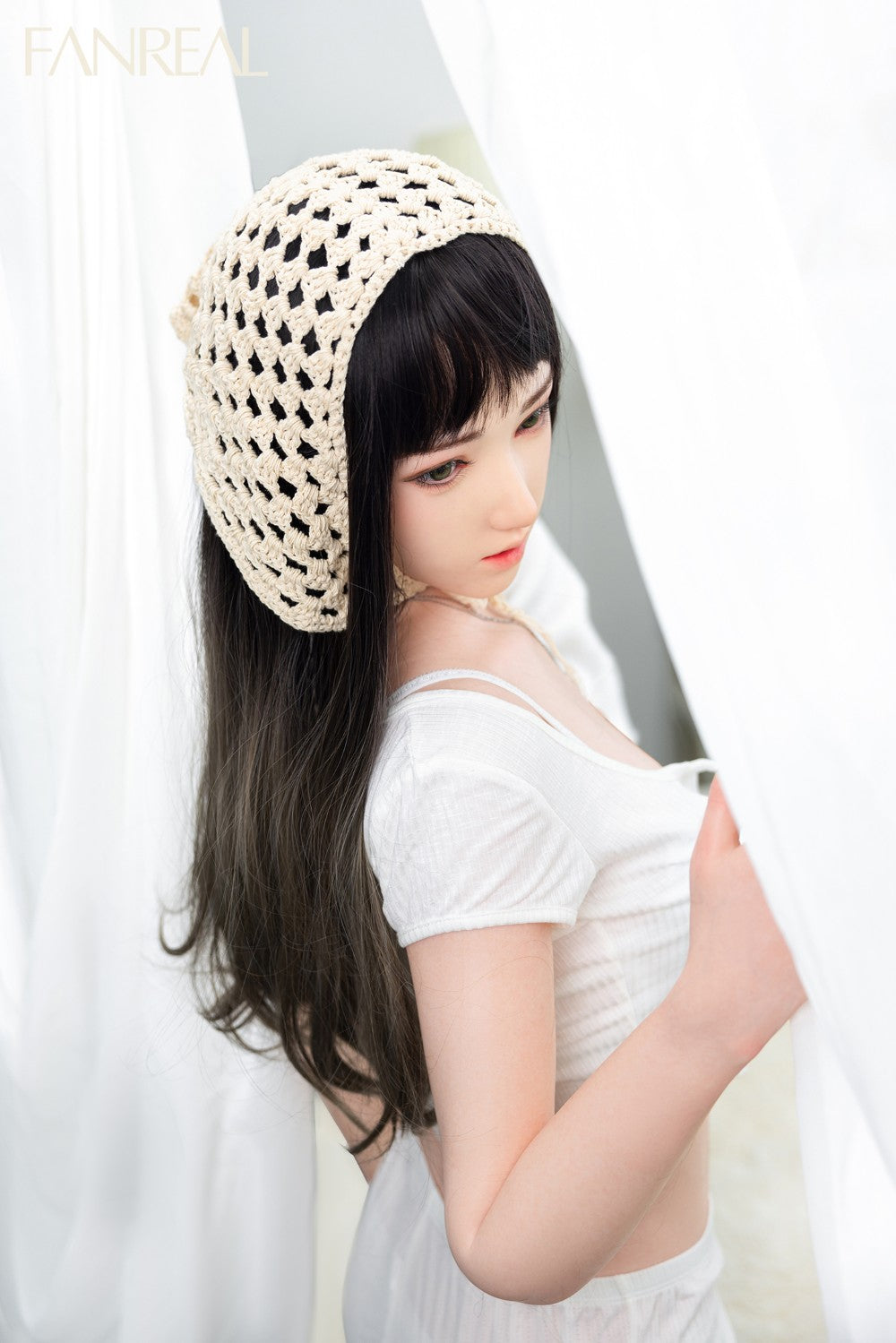 Jia seksnukk (FanReal Doll 158cm B tass silikoon)