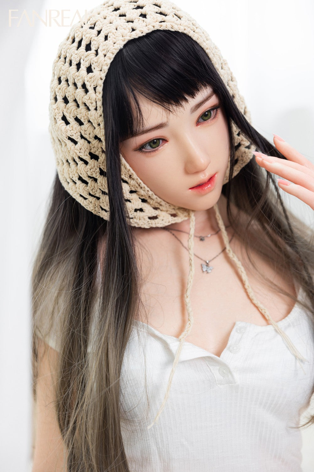 Jia seksnukk (FanReal Doll 158cm B tass silikoon)