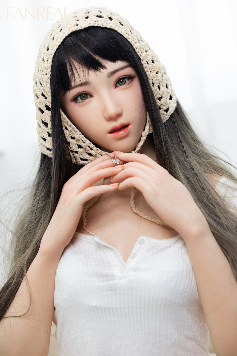 Jia seksnukk (FanReal Doll 158cm B tass silikoon)
