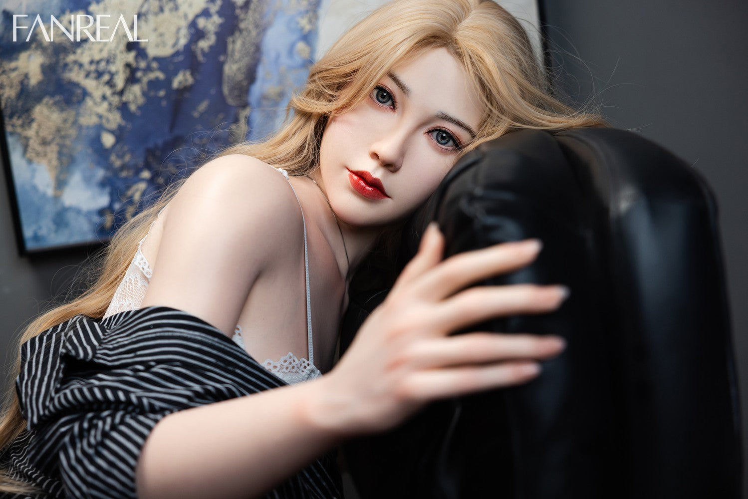 Vivi Sexdocka (FanReal Doll 170cm D-kupa Silikon)