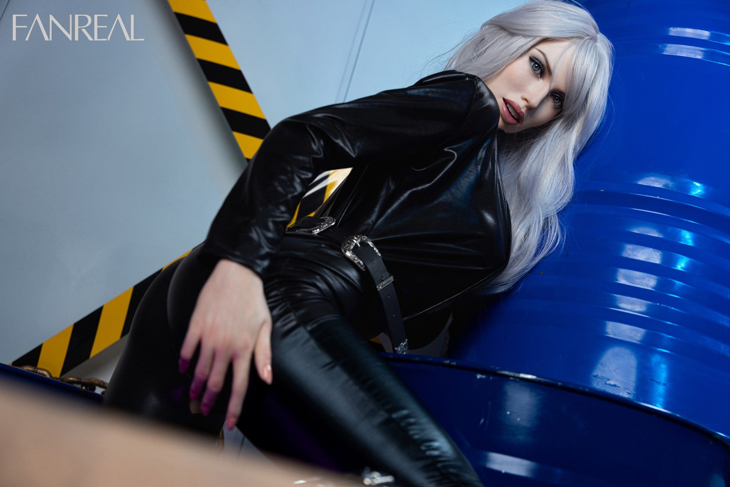 Kelly seksnukk (FanReal Doll 168cm F tass silikoon)