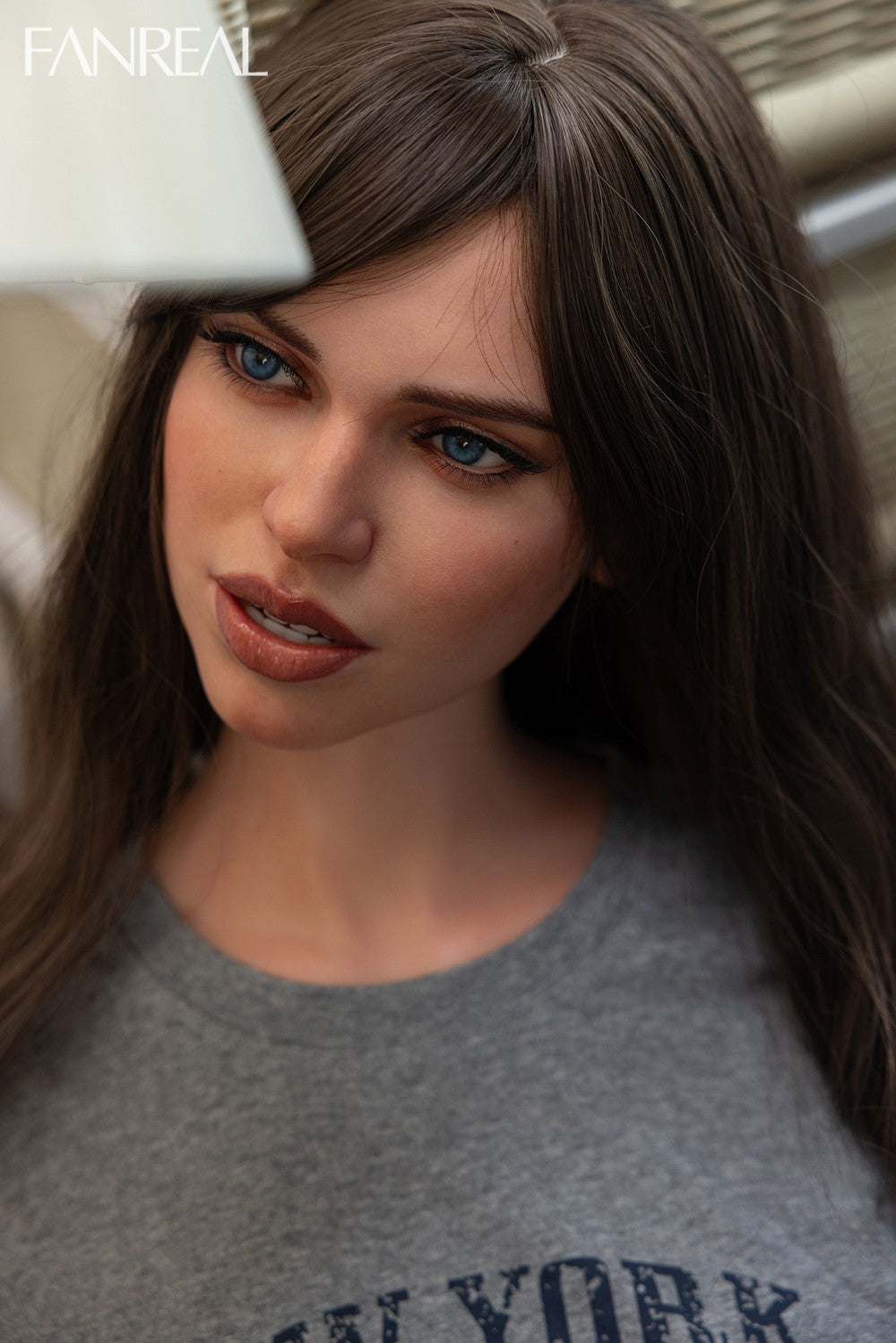 Gina Torso seksnukk (FanReal Doll 95cm G-tass silikoon)