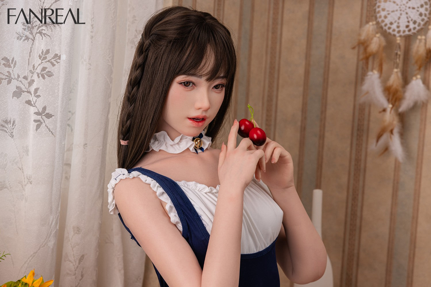 Molly seksnukk (FanReal Doll 153cm B-tass silikoon)