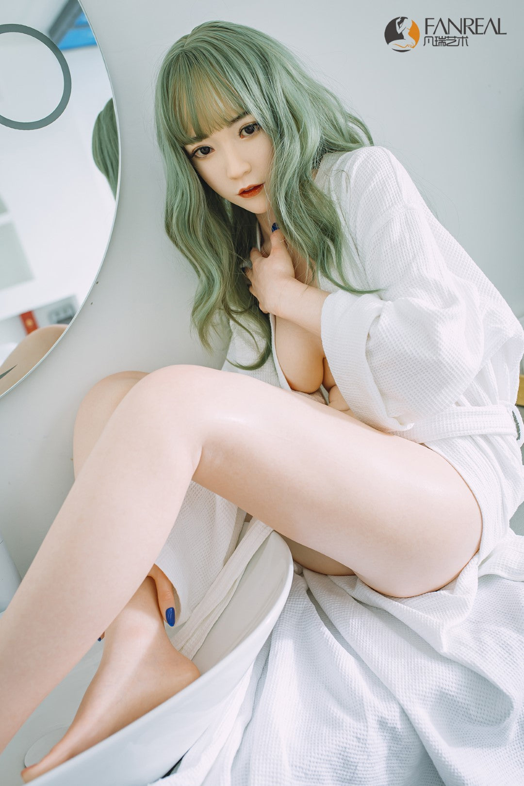 Qian seksnukk (FanReal Doll 158cm B tass silikoon)