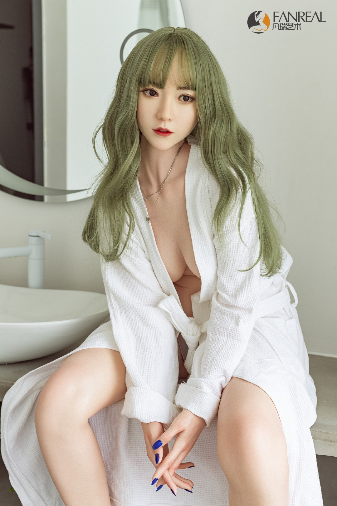 Qian seksnukk (FanReal Doll 158cm B tass silikoon)