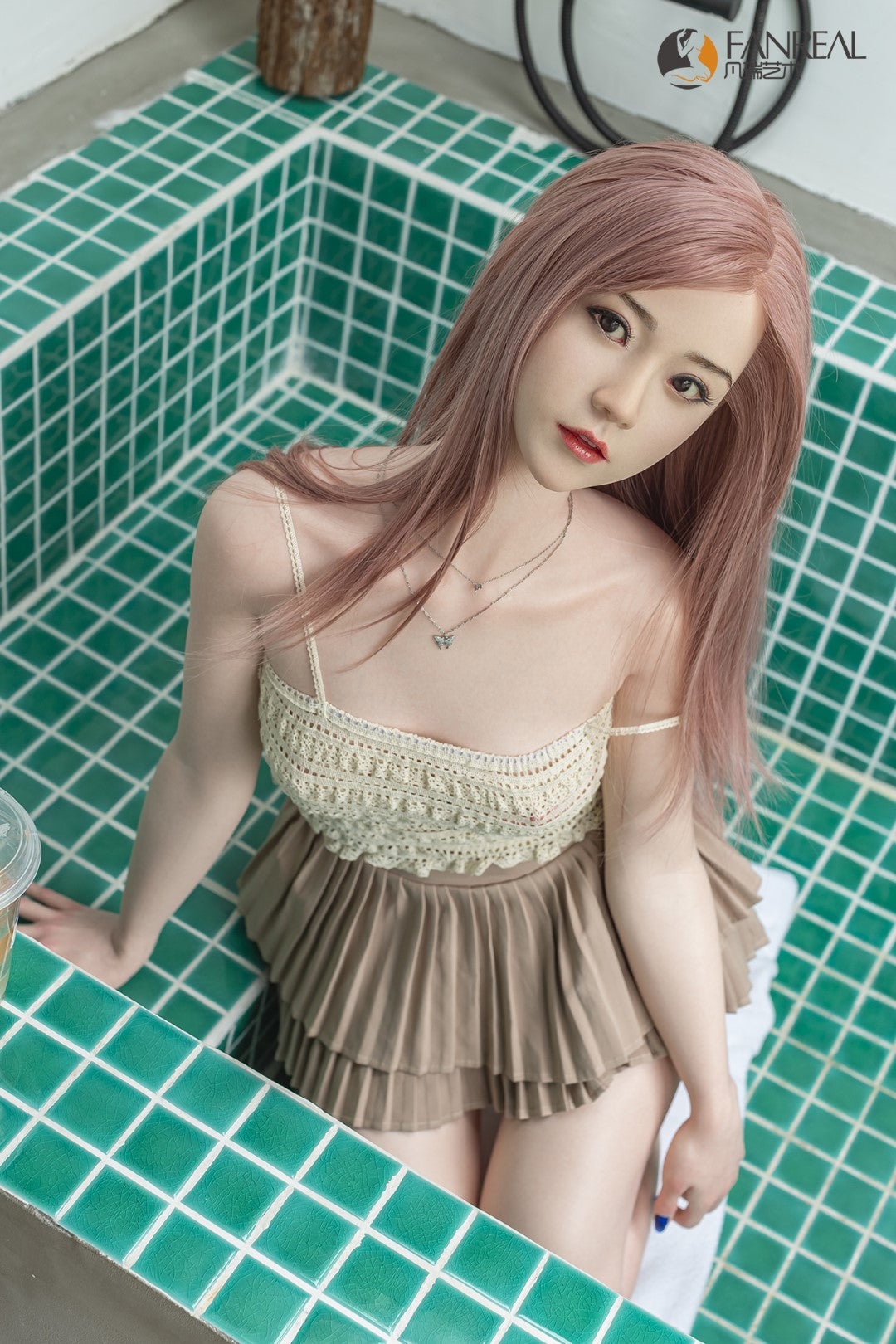 Qian Sexdocka (FanReal Doll 158cm B-kupa Silikon)
