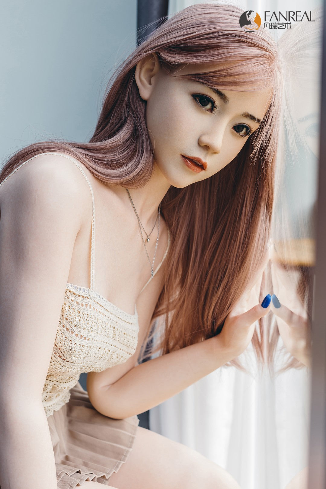 Qian Sexdocka (FanReal Doll 158cm B-kupa Silikon)