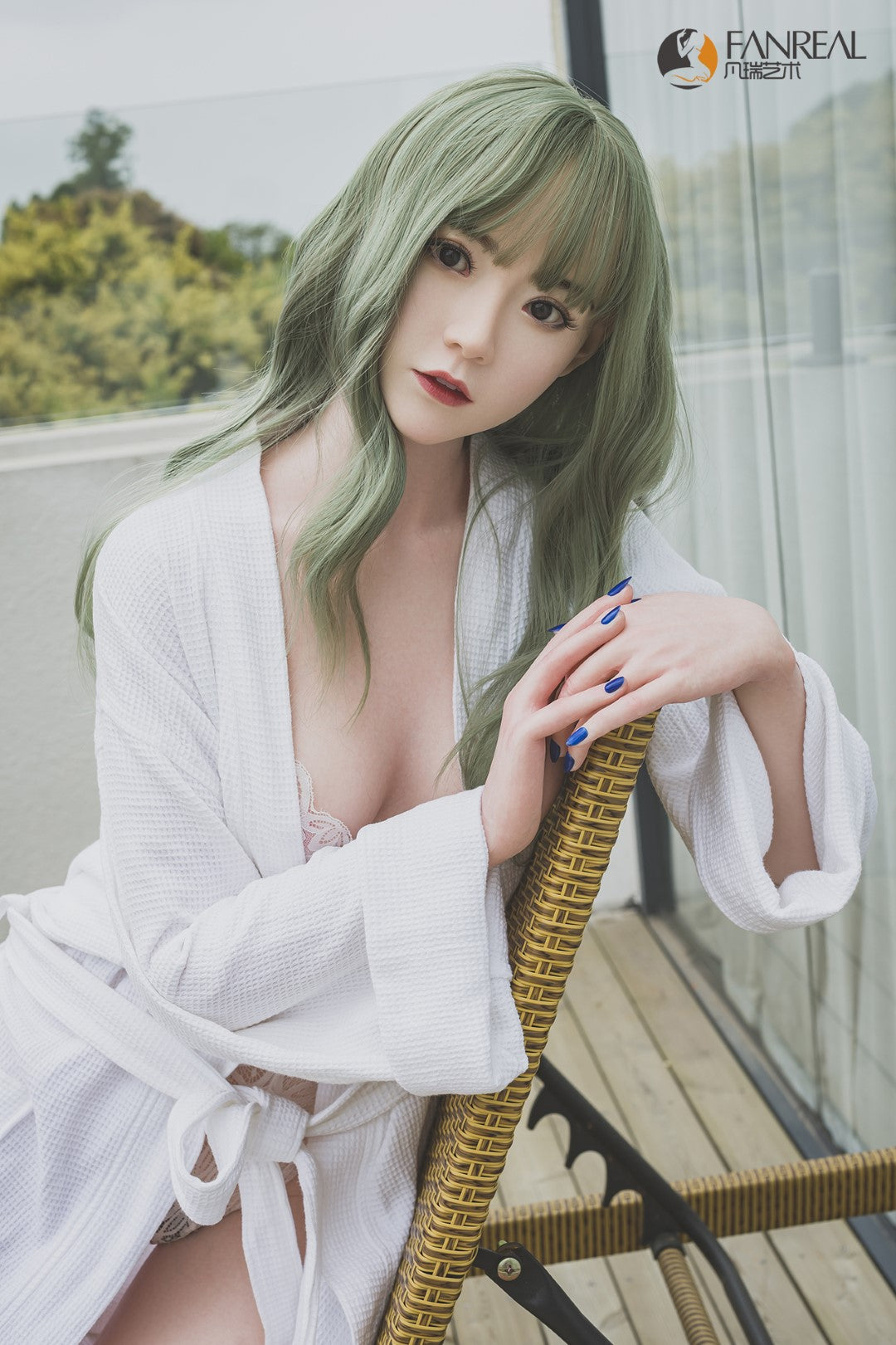 Qian seksnukk (FanReal Doll 158cm B tass silikoon)