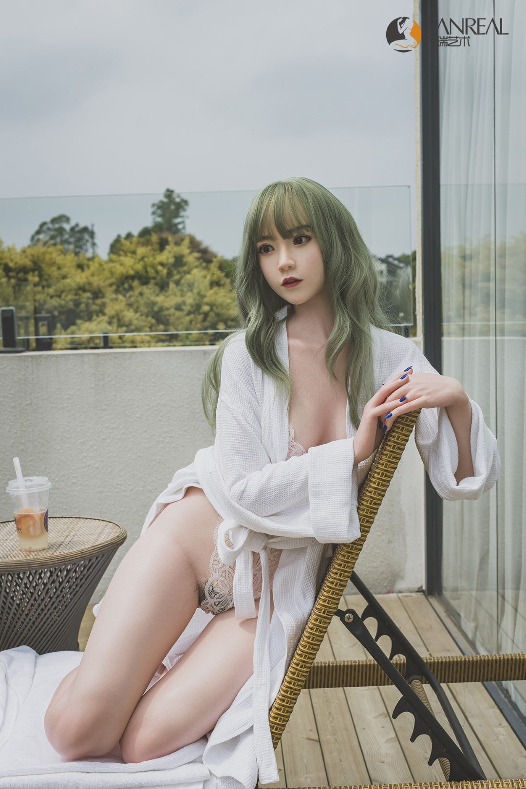 Qian seksnukk (FanReal Doll 158cm B tass silikoon)