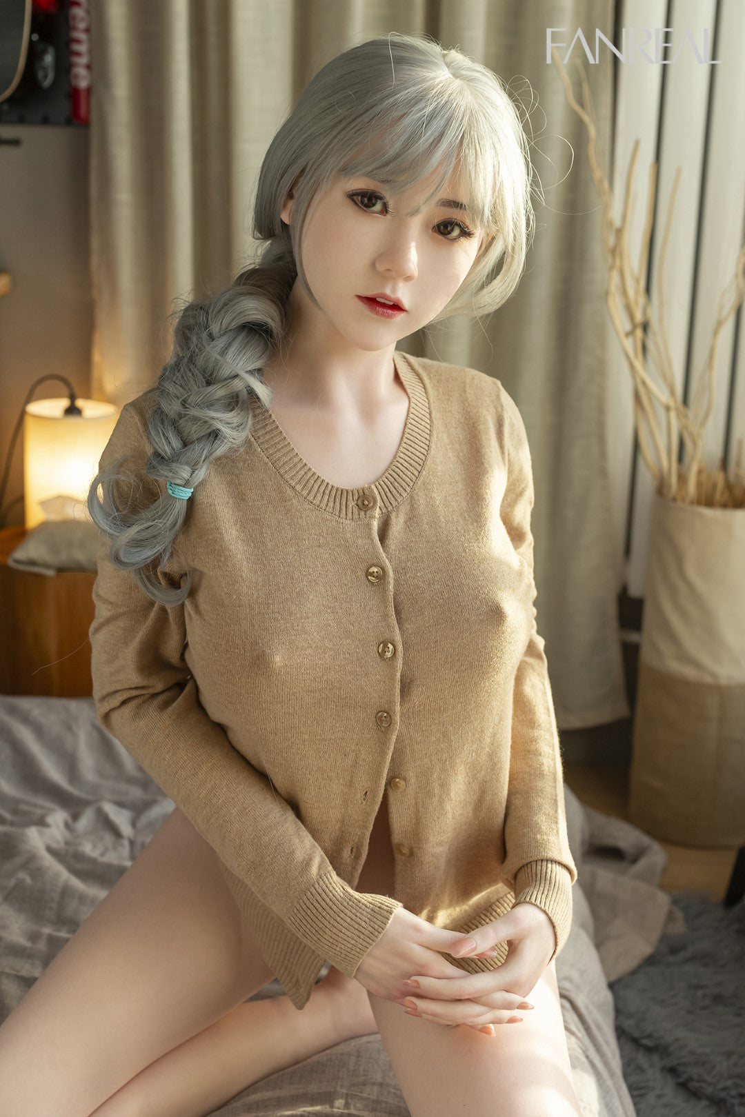 Qian seksnukk (FanReal Doll 157 cm D-tass silikoon)