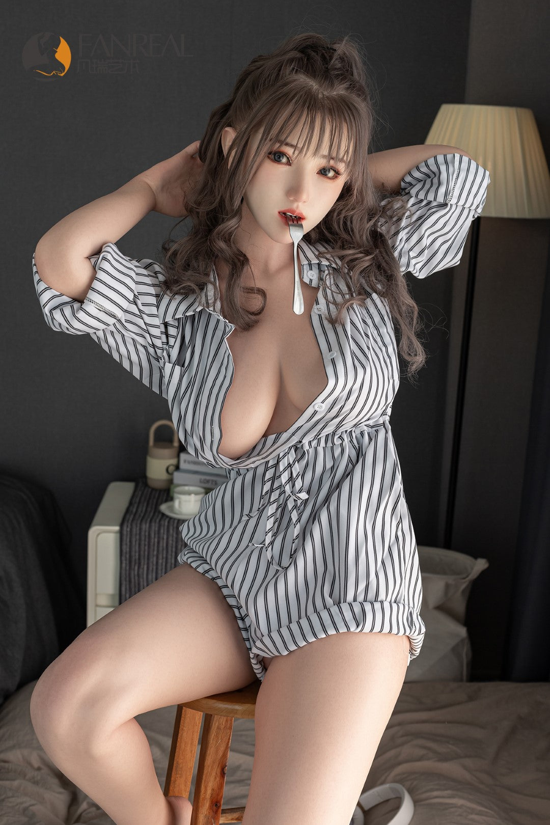 Jia seksnukk (FanReal Doll 155 cm F-tass silikoon)