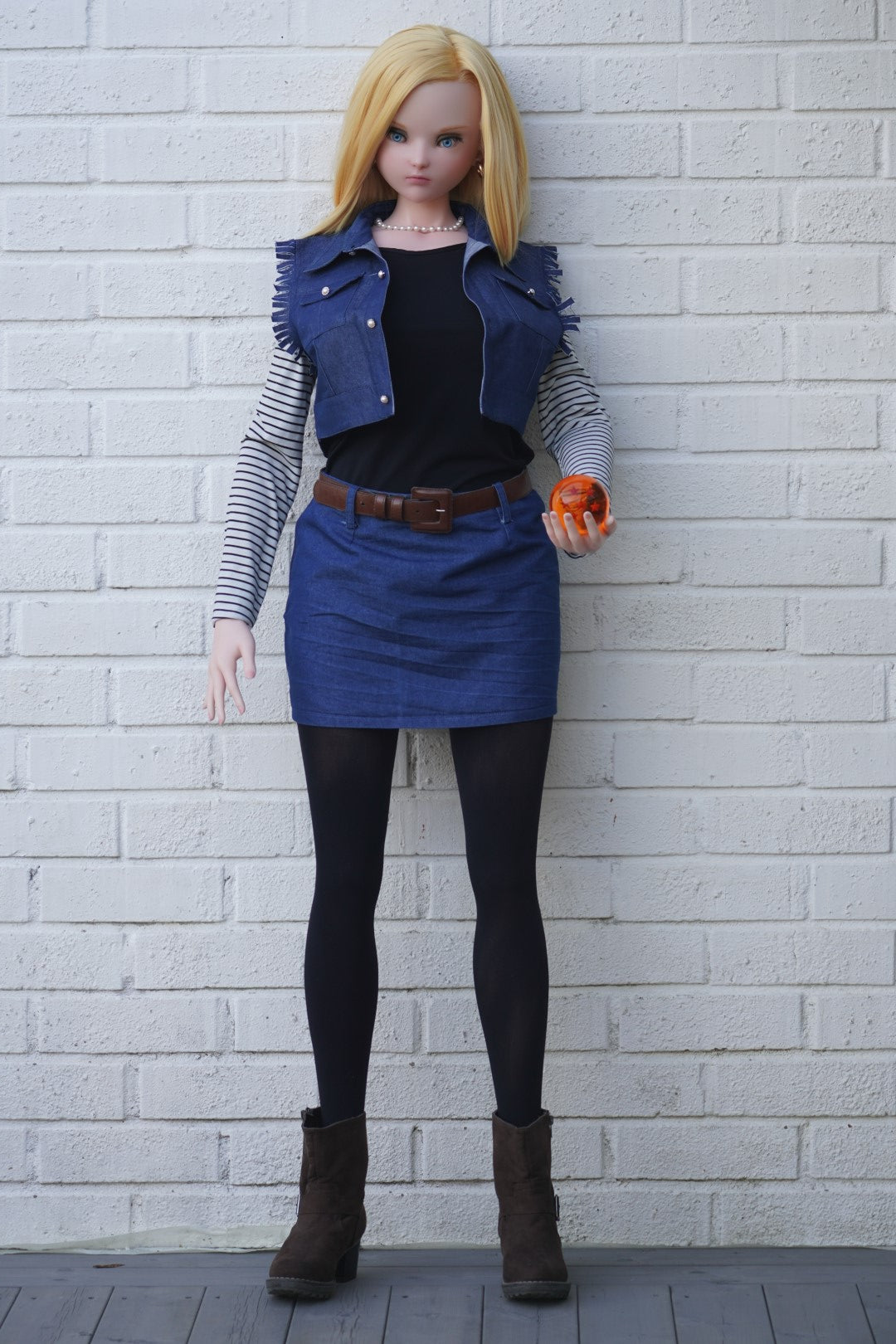 Lazuli Android 18 seksnukk (Irokebijin 147 cm F-Cup silikoon)