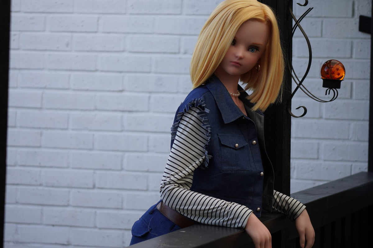 Lazuli Android 18 seksnukk (Irokebijin 147 cm F-Cup silikoon)