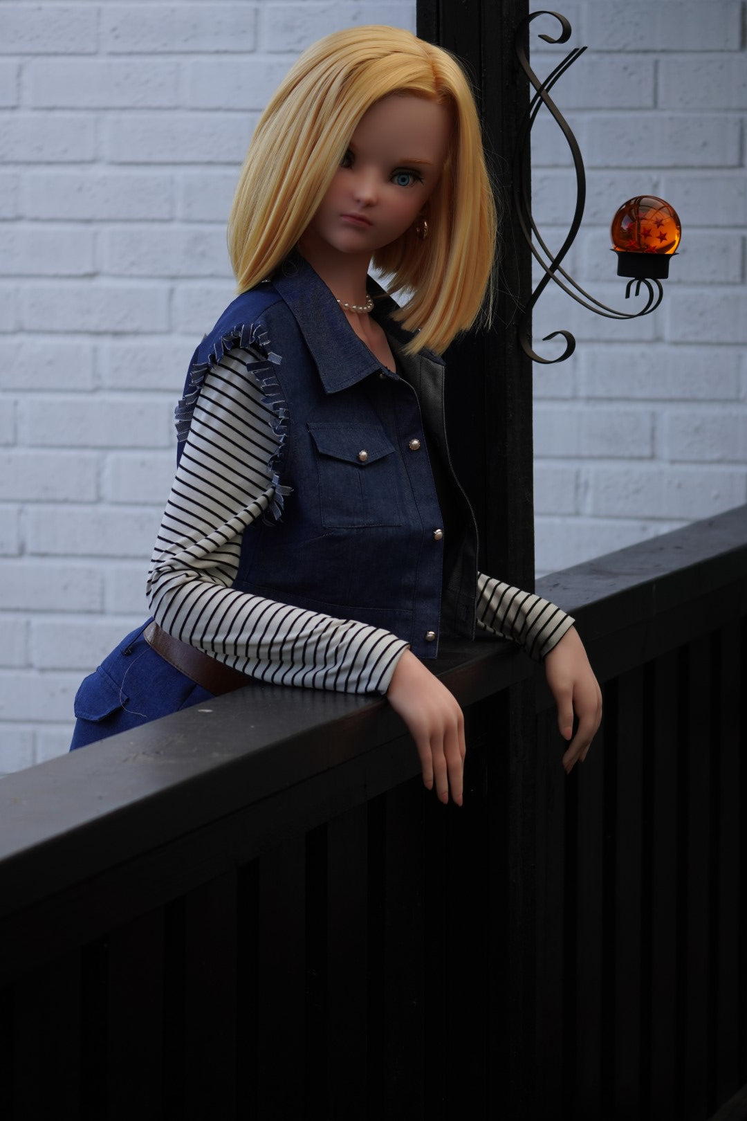 Lazuli Android 18 seksnukk (Irokebijin 147 cm F-Cup silikoon)