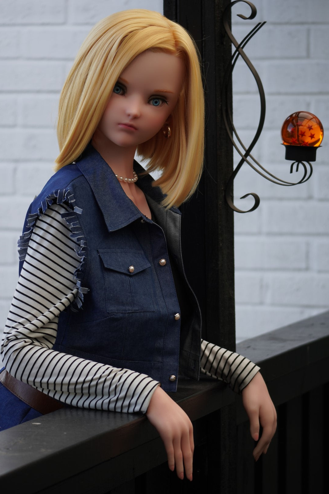 Lazuli Android 18 seksnukk (Irokebijin 147 cm F-Cup silikoon)