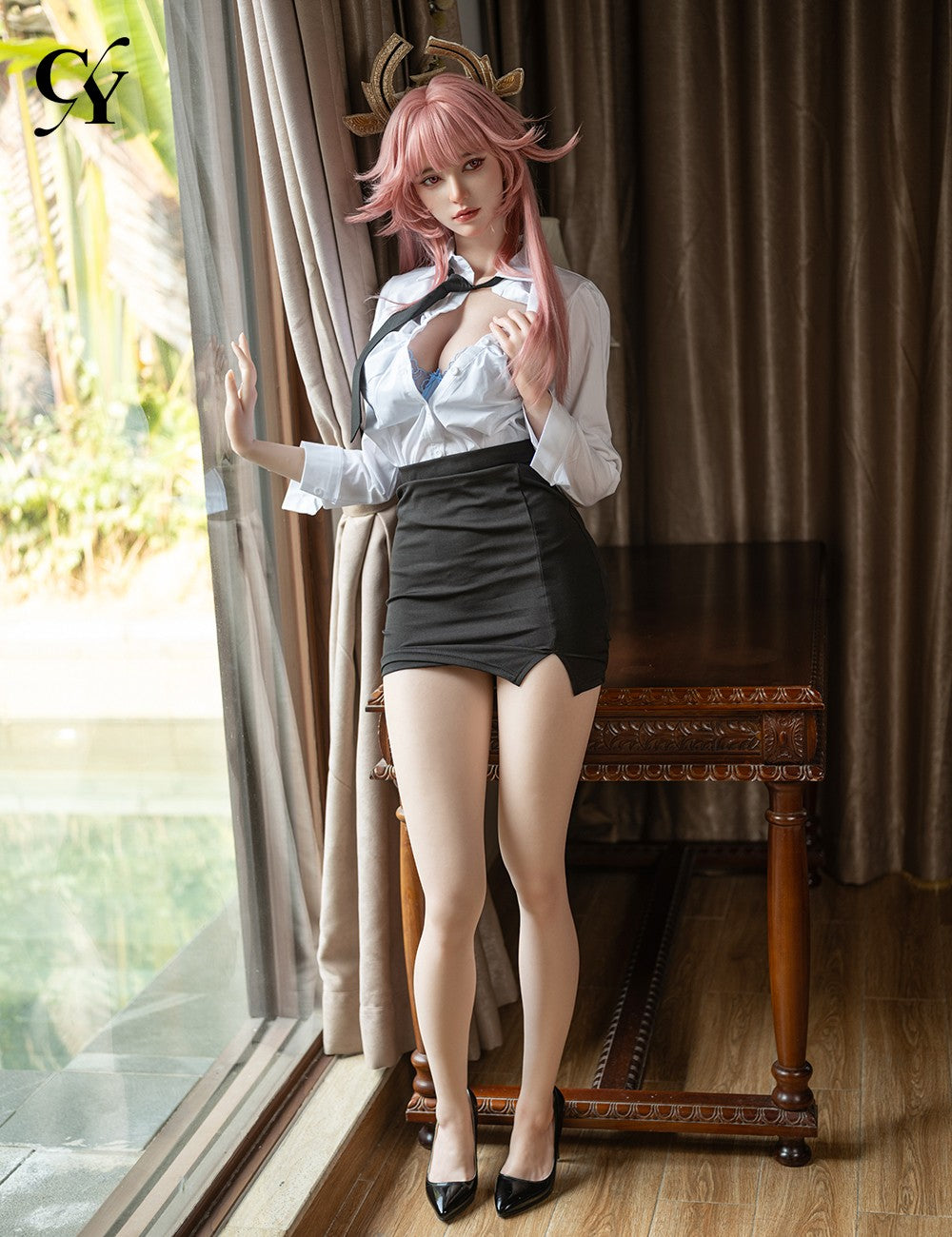 Miko seksnukk (TOP CYDOLL 168 cm F-tass TPE + silikoon)