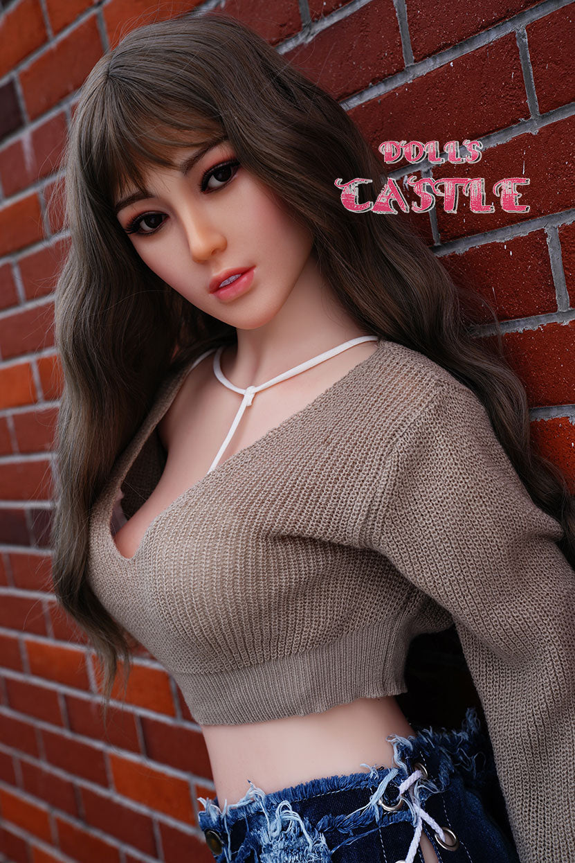 Mina seksnukk (Dolls Castle 156 cm B-Cup #82 silikoon)