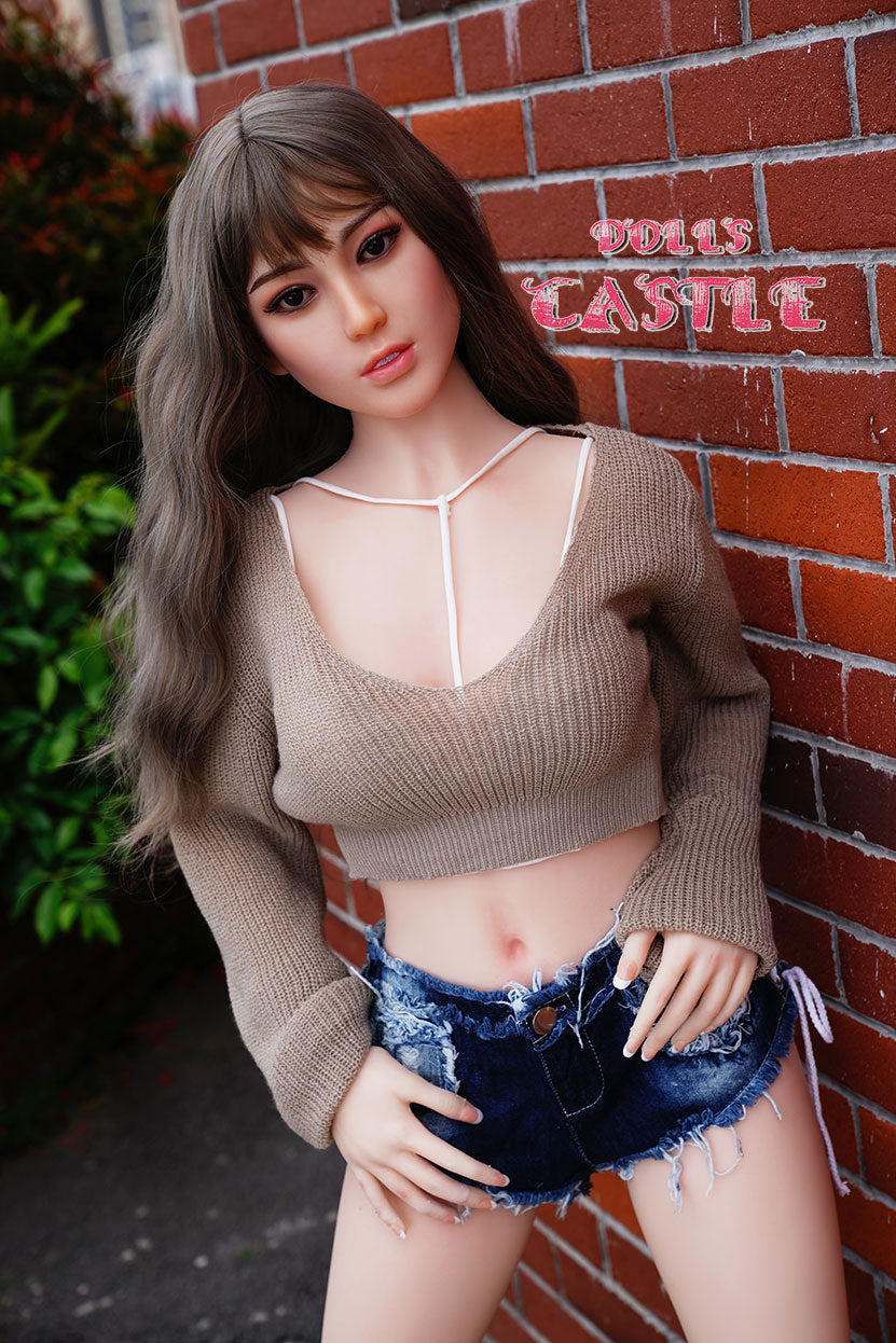 Mina seksnukk (Dolls Castle 156 cm B-Cup #82 silikoon)