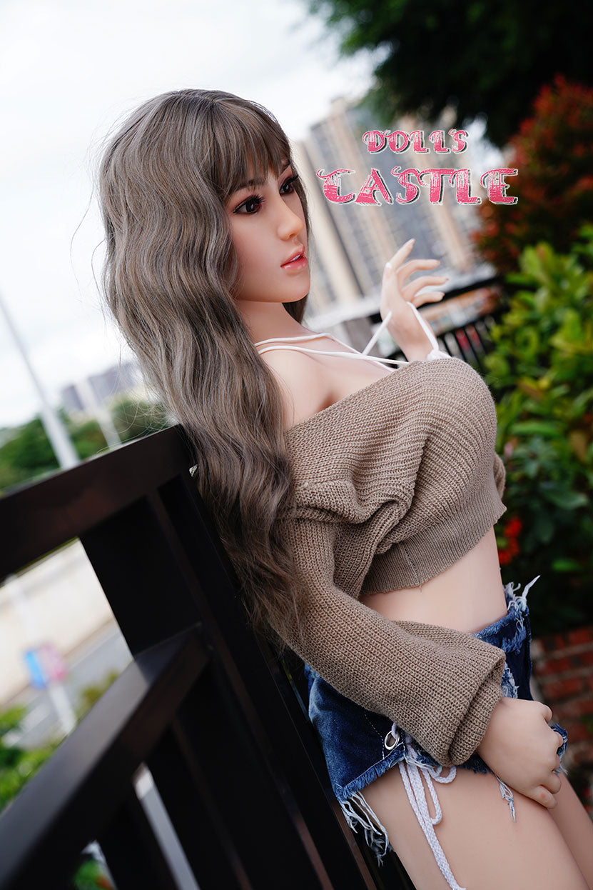Mina seksnukk (Dolls Castle 156 cm B-Cup #82 silikoon)