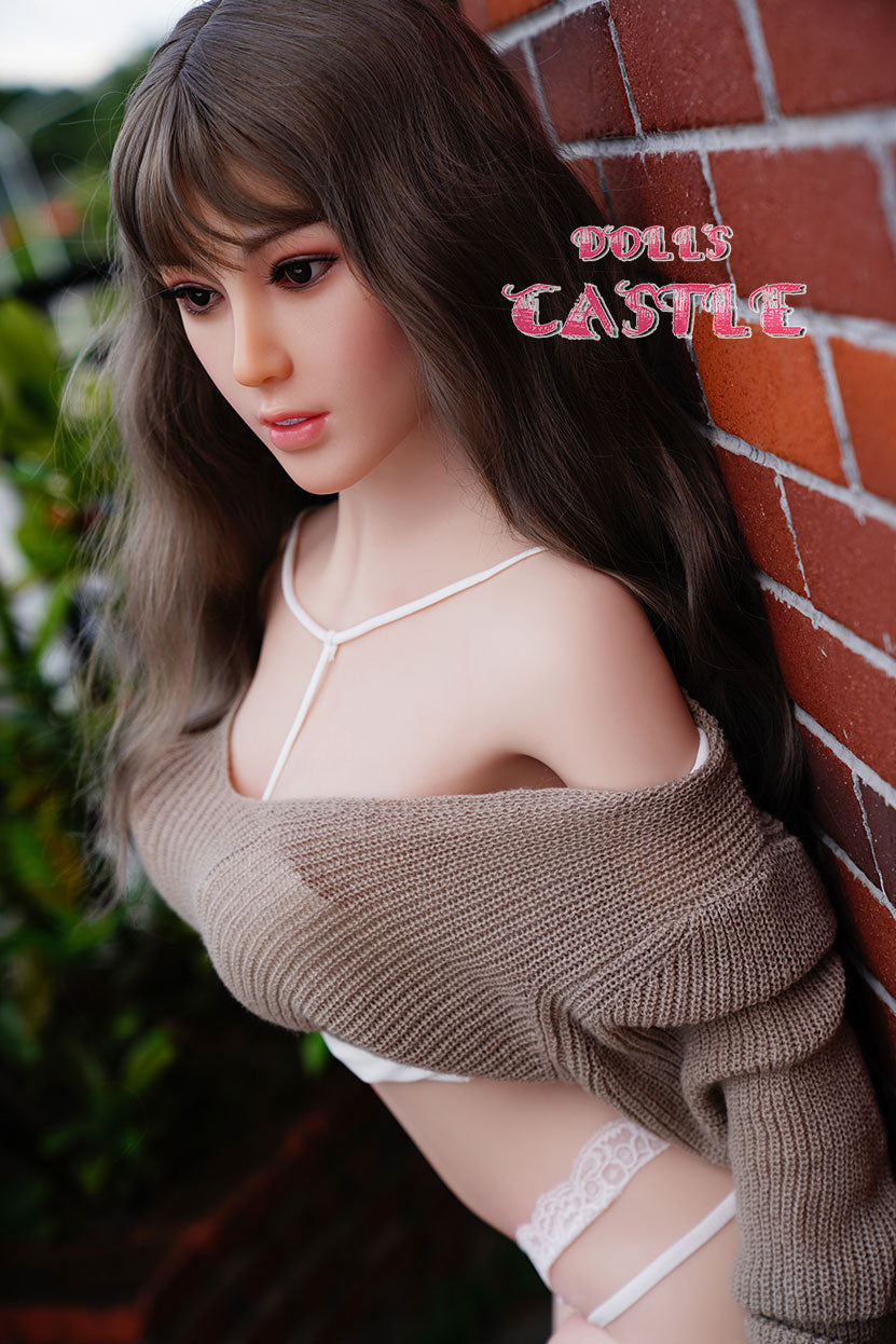 Mina seksnukk (Dolls Castle 156 cm B-Cup #82 silikoon)