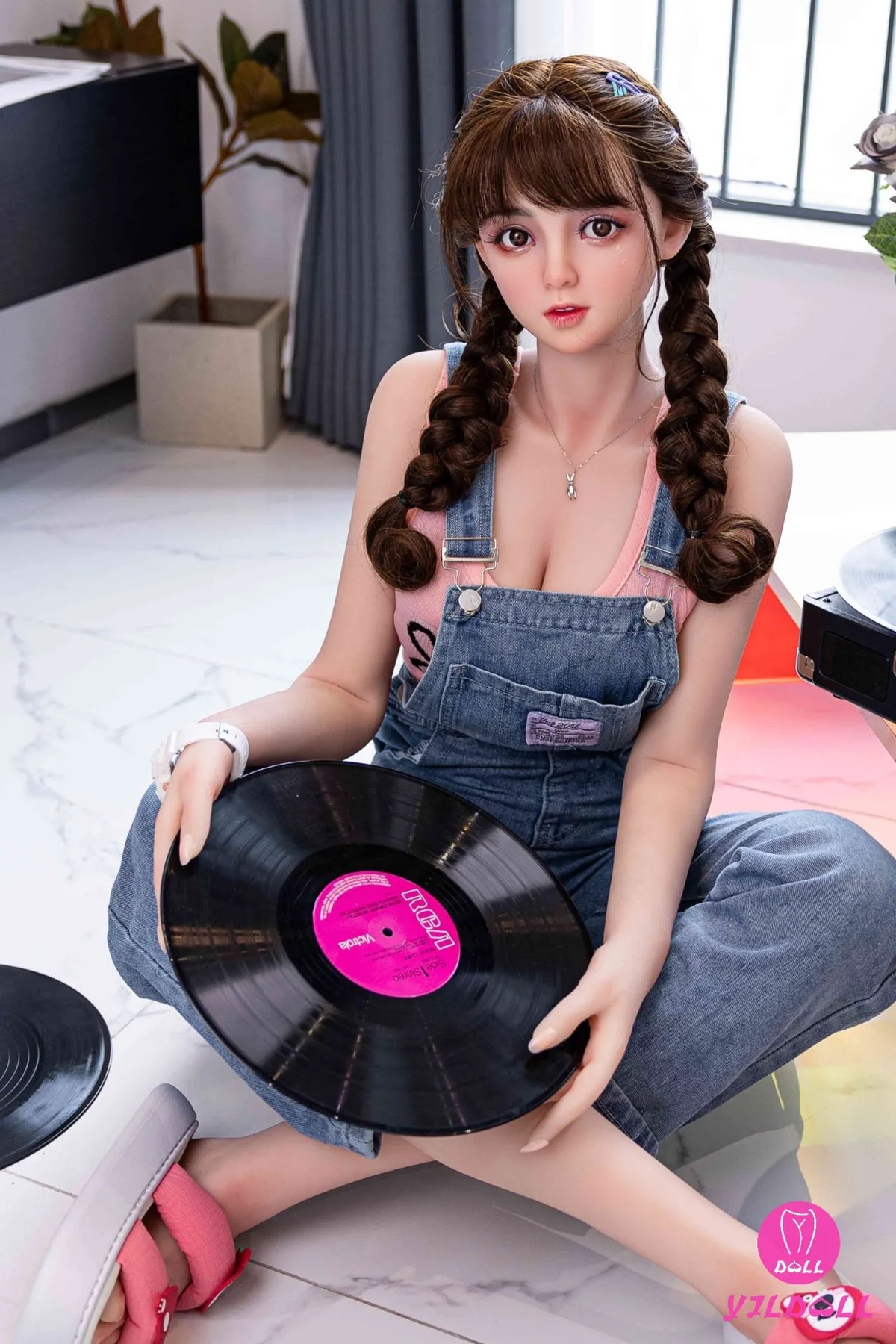 Laney seksnukk (YJL Doll 148 cm D-Cup #381 TPE + silikoon)