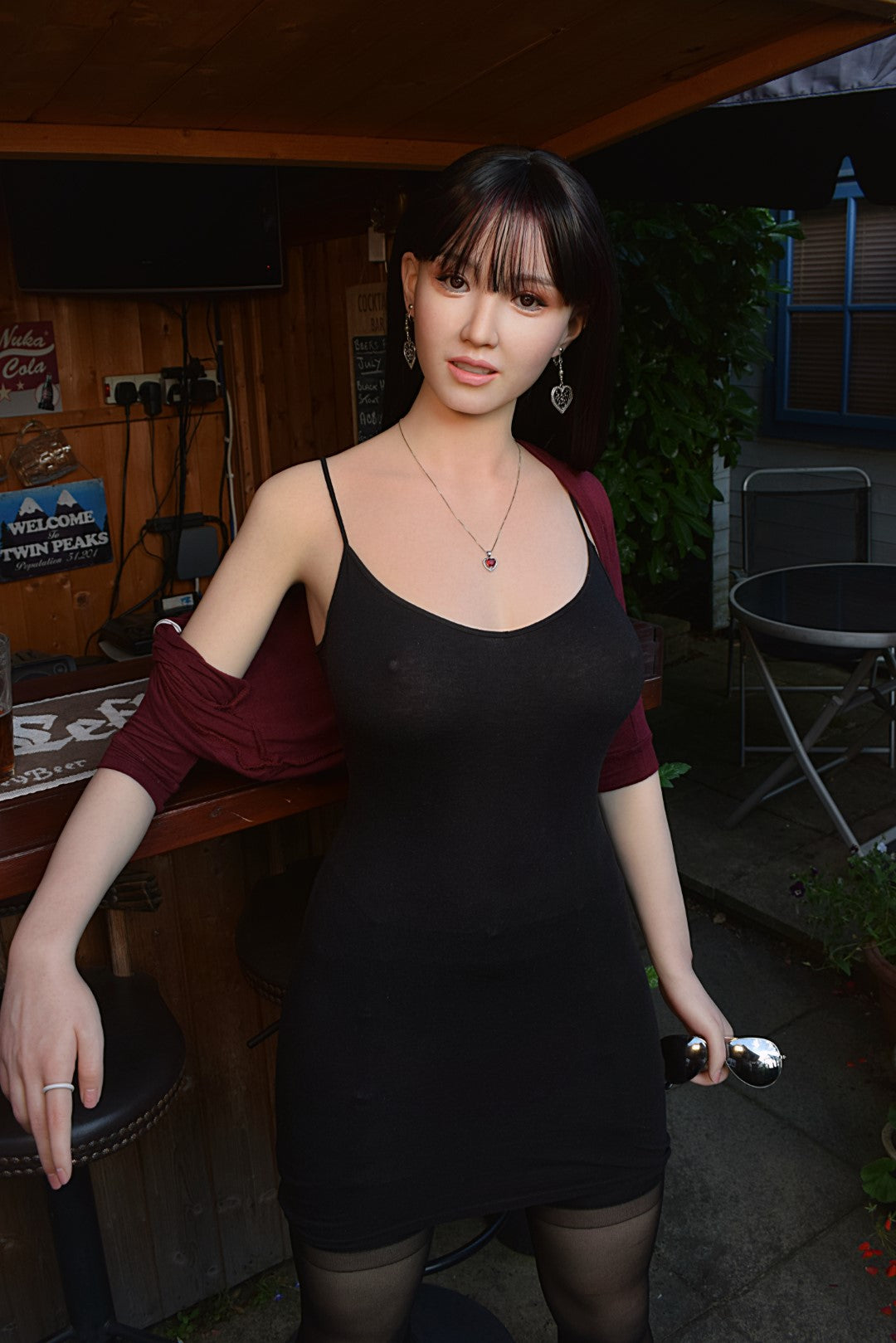 Kimiko seksnukk (Normon Doll 166 cm D-Cup NM034 silikoon)