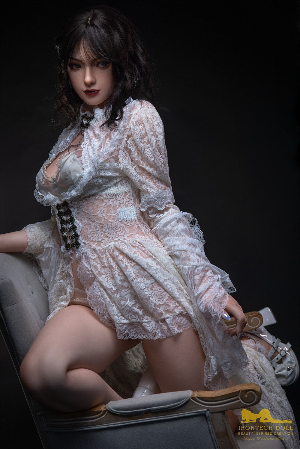 Nabi seksnukk (Irontech Doll 163 cm B-Cup S36 silikoon)
