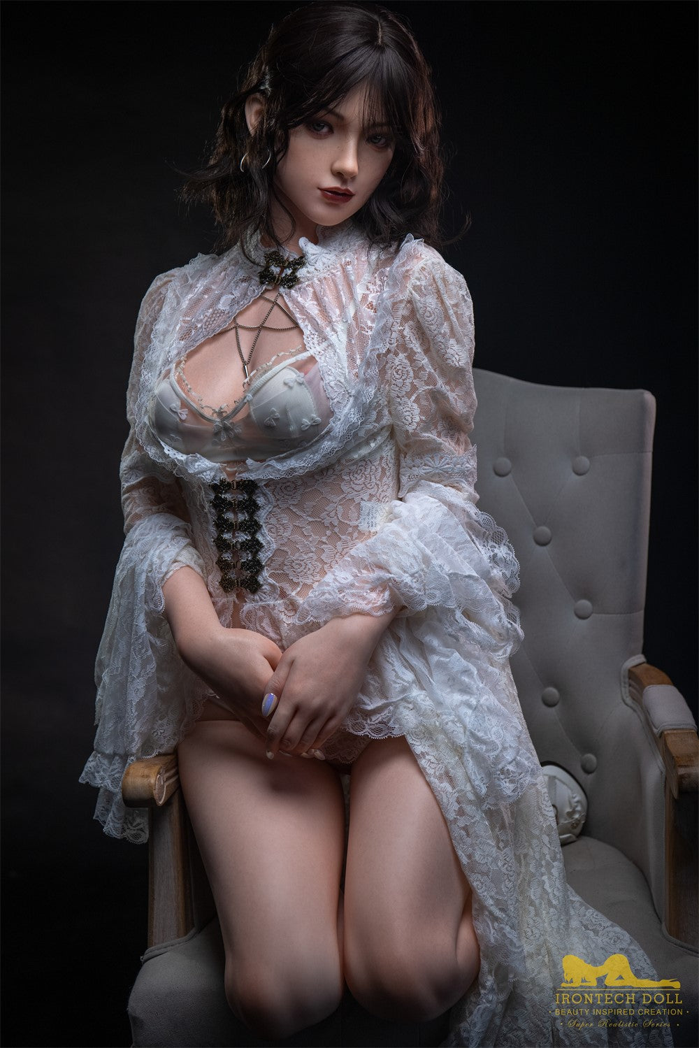 Nabi seksnukk (Irontech Doll 163 cm B-Cup S36 silikoon)