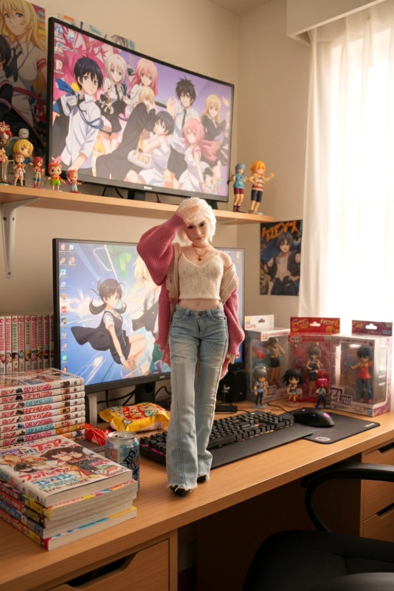 Tara seksnukk (Climax Doll Mini 60cm S-tass silikoon)