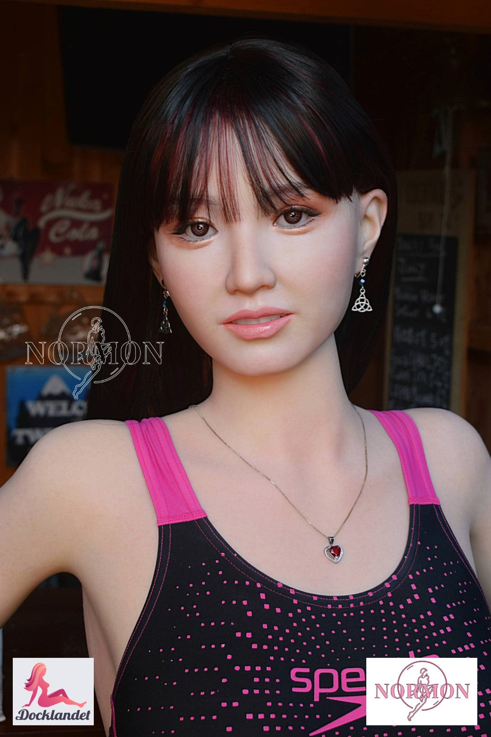 Kimiko seksnukk (Normon Doll 166 cm D-Cup NM034 silikoon)