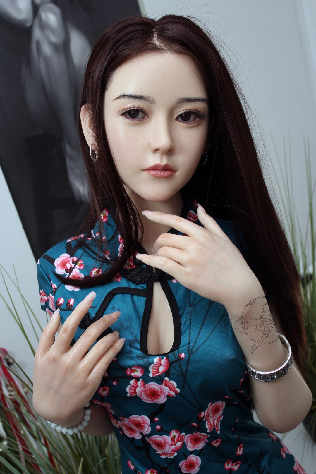 Xiu seksnukk (Normon Doll 165 cm D-Cup NM032 silikoon)