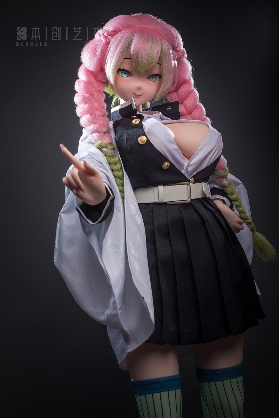Mitsuri Kanroji seksnukk (BC-Doll 155 cm J-Cup #O03 silikoon)