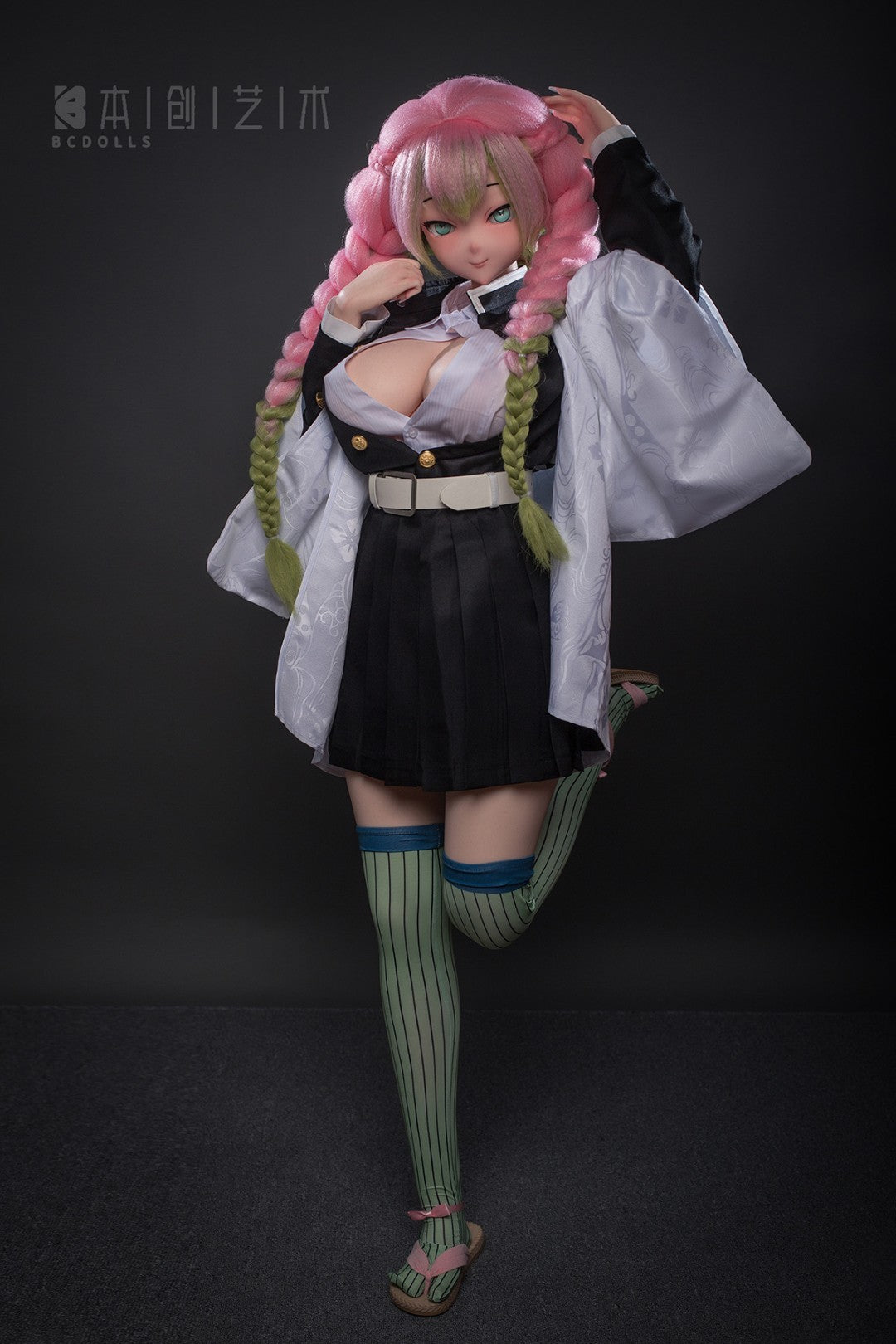 Mitsuri Kanroji seksnukk (BC-Doll 155 cm J-Cup #O03 silikoon)