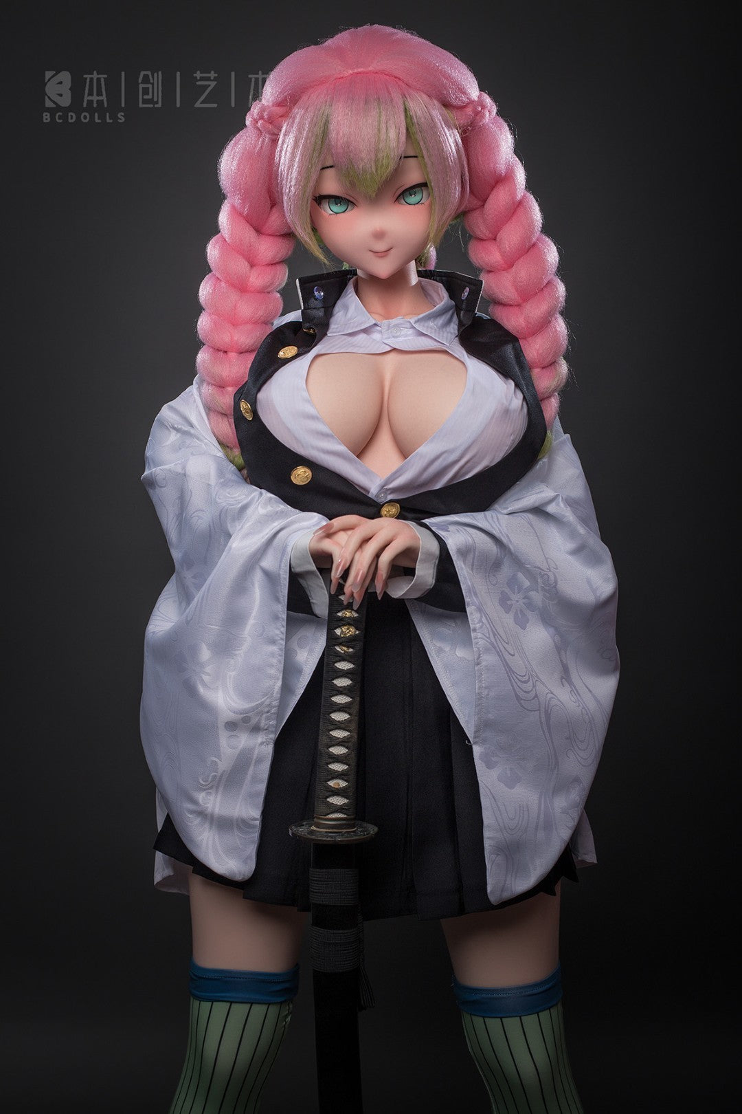 Mitsuri Kanroji seksnukk (BC-Doll 155 cm J-Cup #O03 silikoon)