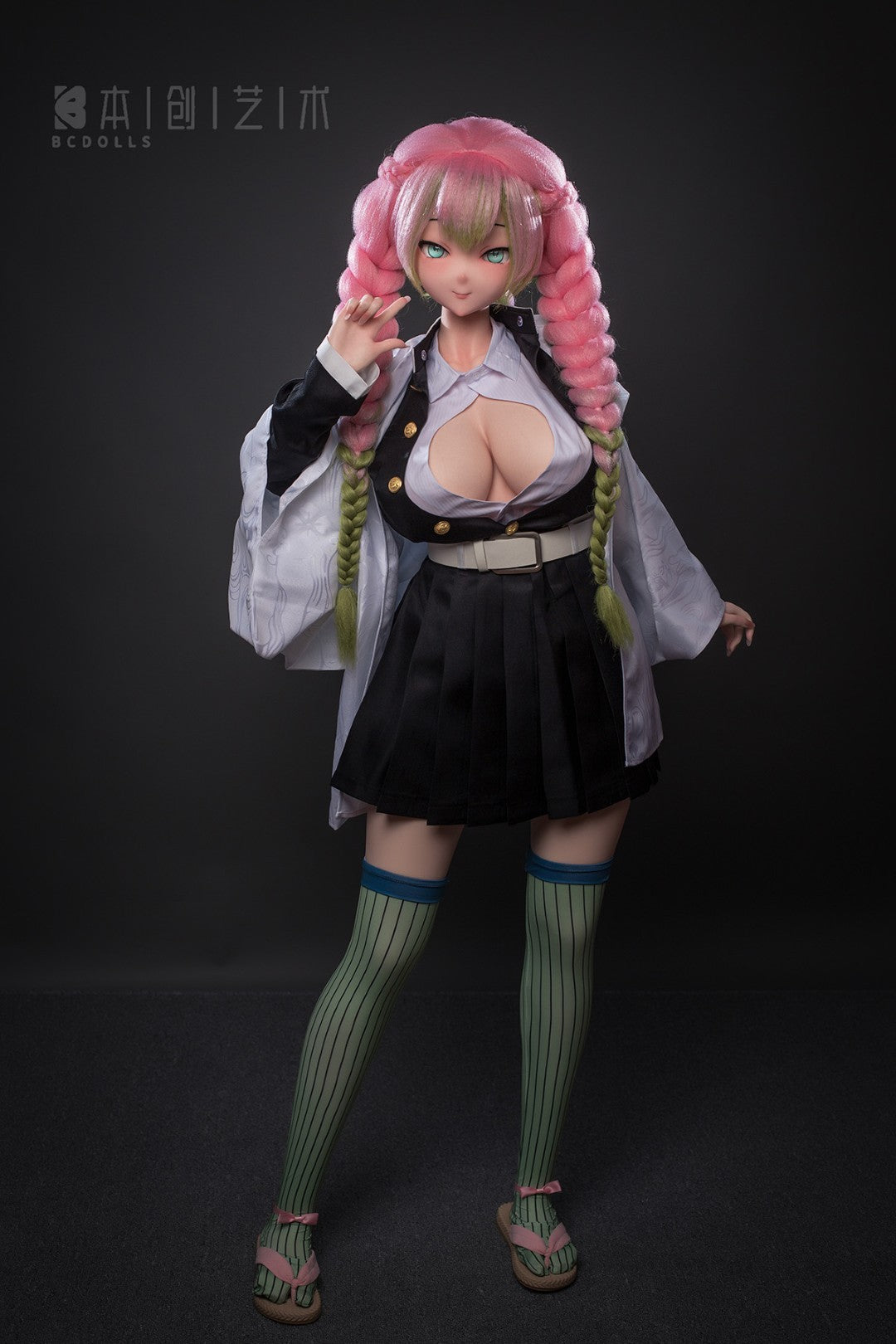 Mitsuri Kanroji seksnukk (BC-Doll 155 cm J-Cup #O03 silikoon)