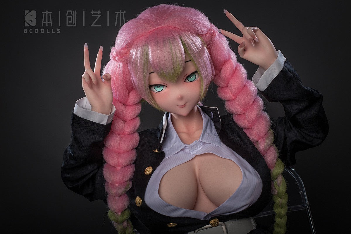 Mitsuri Kanroji seksnukk (BC-Doll 155 cm J-Cup #O03 silikoon)