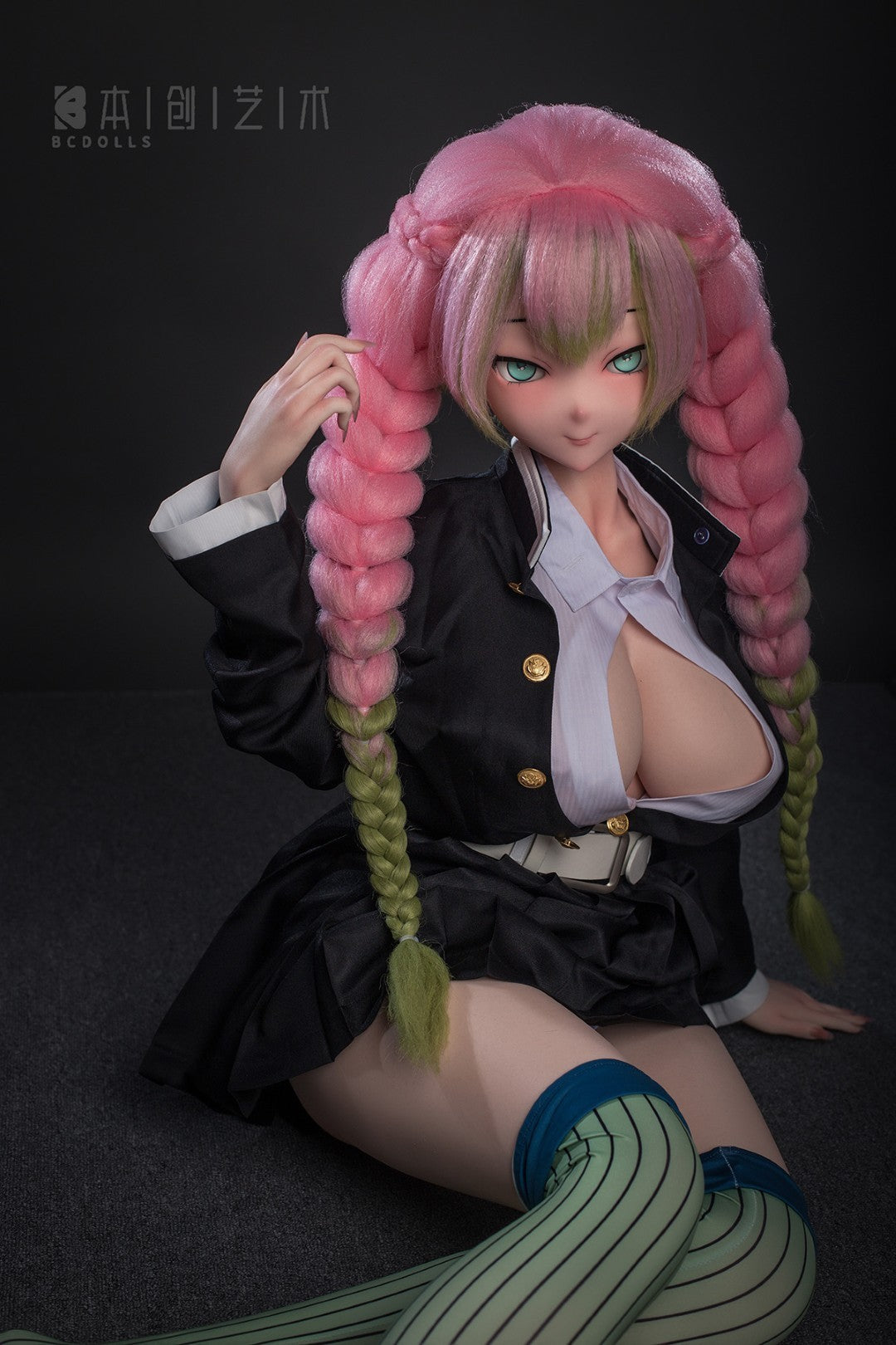 Mitsuri Kanroji seksnukk (BC-Doll 155 cm J-Cup #O03 silikoon)