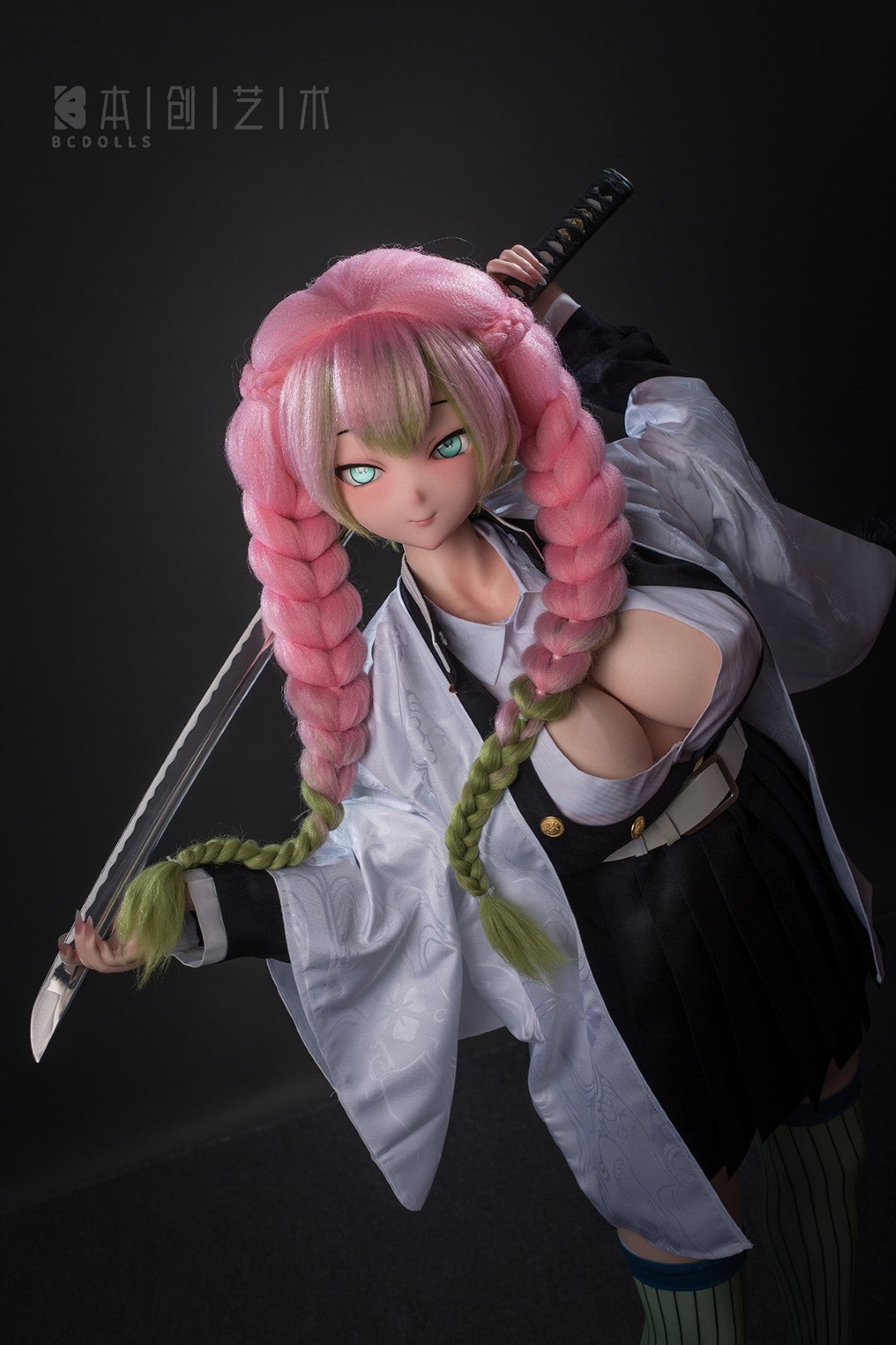 Mitsuri Kanroji seksnukk (BC-Doll 155 cm J-Cup #O03 silikoon)