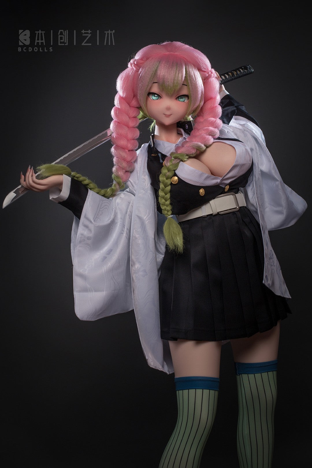 Mitsuri Kanroji seksnukk (BC-Doll 155 cm J-Cup #O03 silikoon)