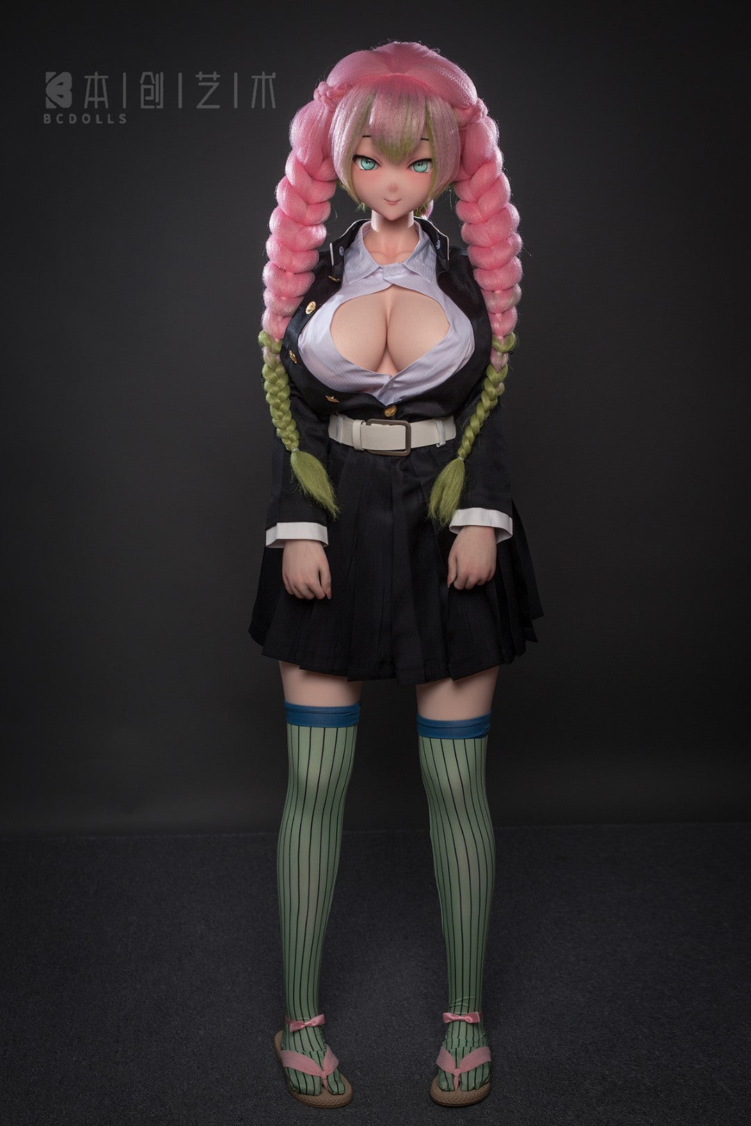 Mitsuri Kanroji seksnukk (BC-Doll 155 cm J-Cup #O03 silikoon)
