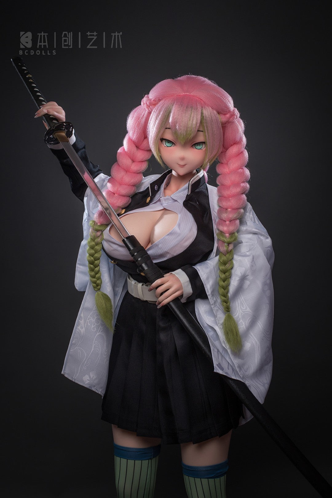 Mitsuri Kanroji seksnukk (BC-Doll 155 cm J-Cup #O03 silikoon)