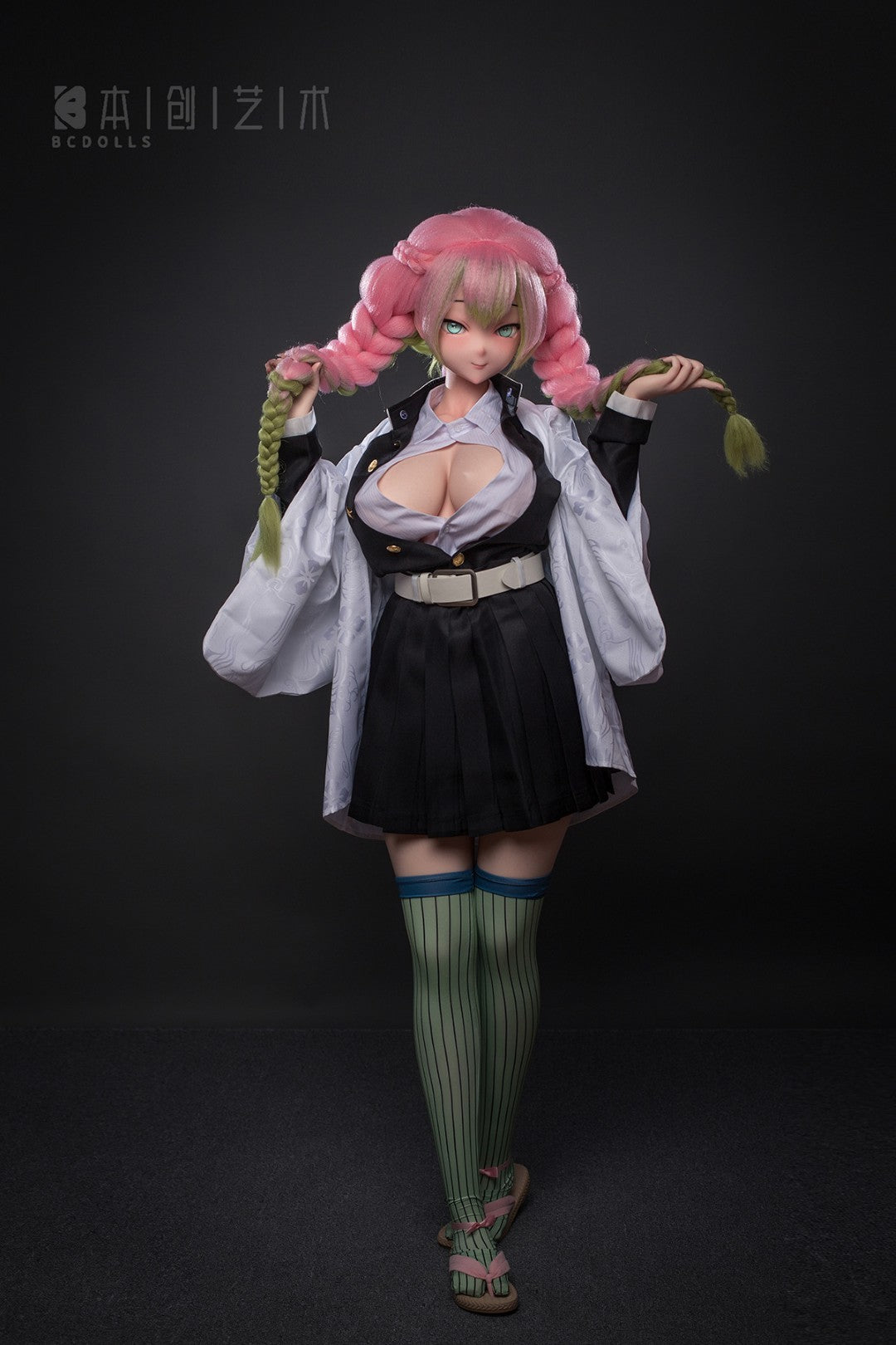 Mitsuri Kanroji seksnukk (BC-Doll 155 cm J-Cup #O03 silikoon)