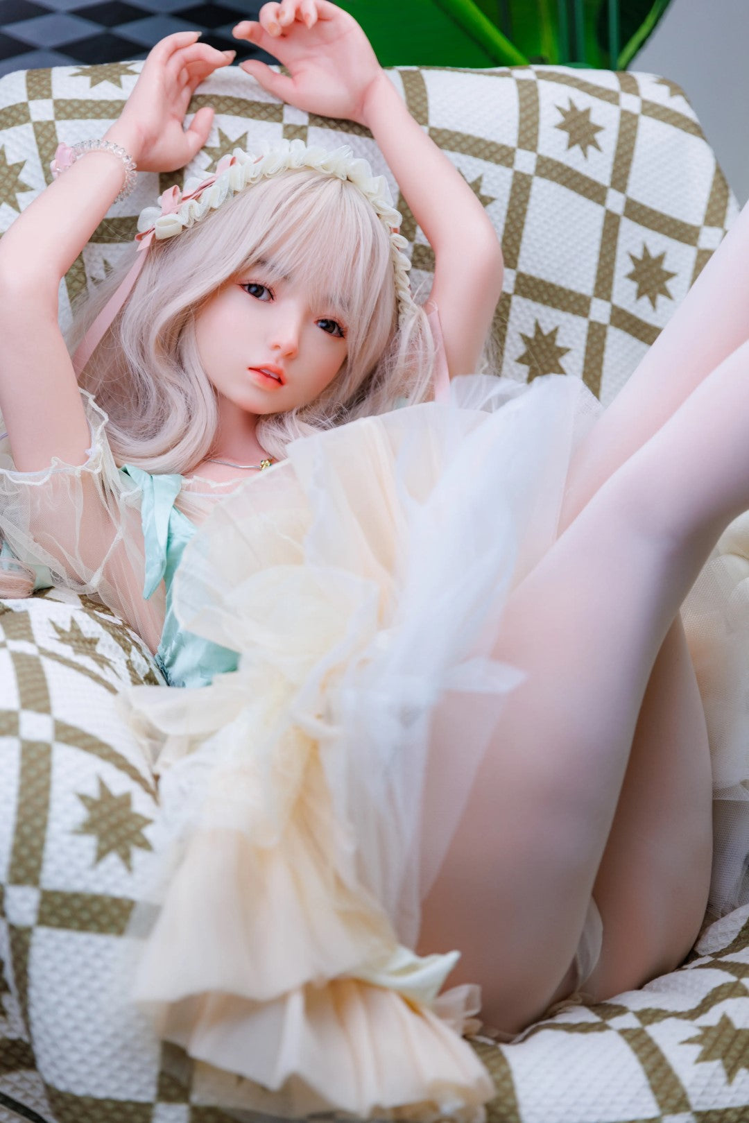 Qiaoxi seksnukk (Tayu Doll 148 cm D-Cup ZC-10# silikoon)