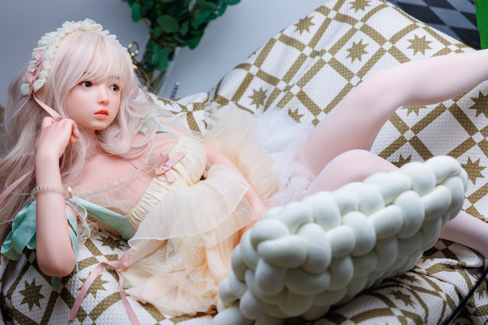 Qiaoxi seksnukk (Tayu Doll 148 cm D-Cup ZC-10# silikoon)