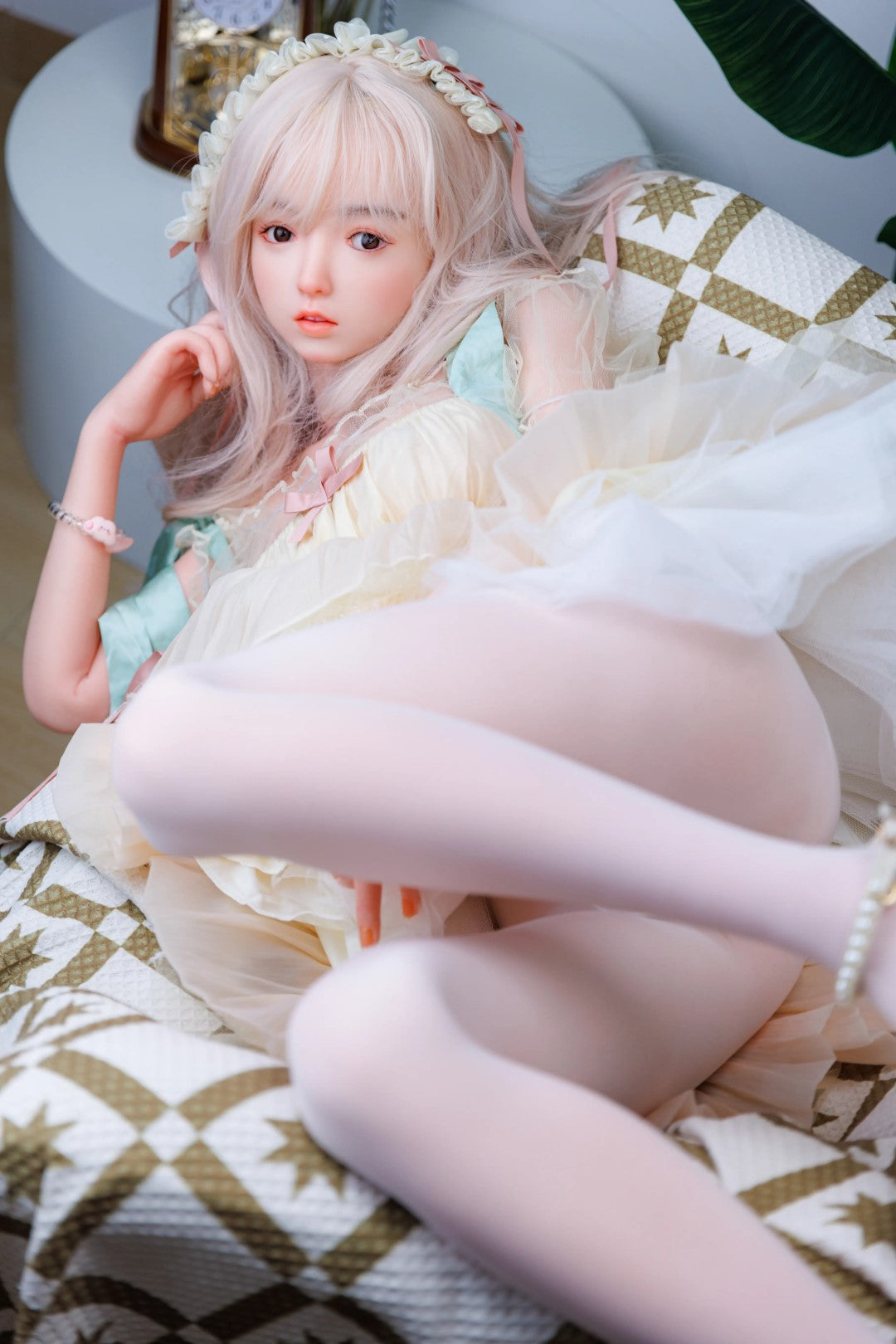 Qiaoxi seksnukk (Tayu Doll 148 cm D-Cup ZC-10# silikoon)