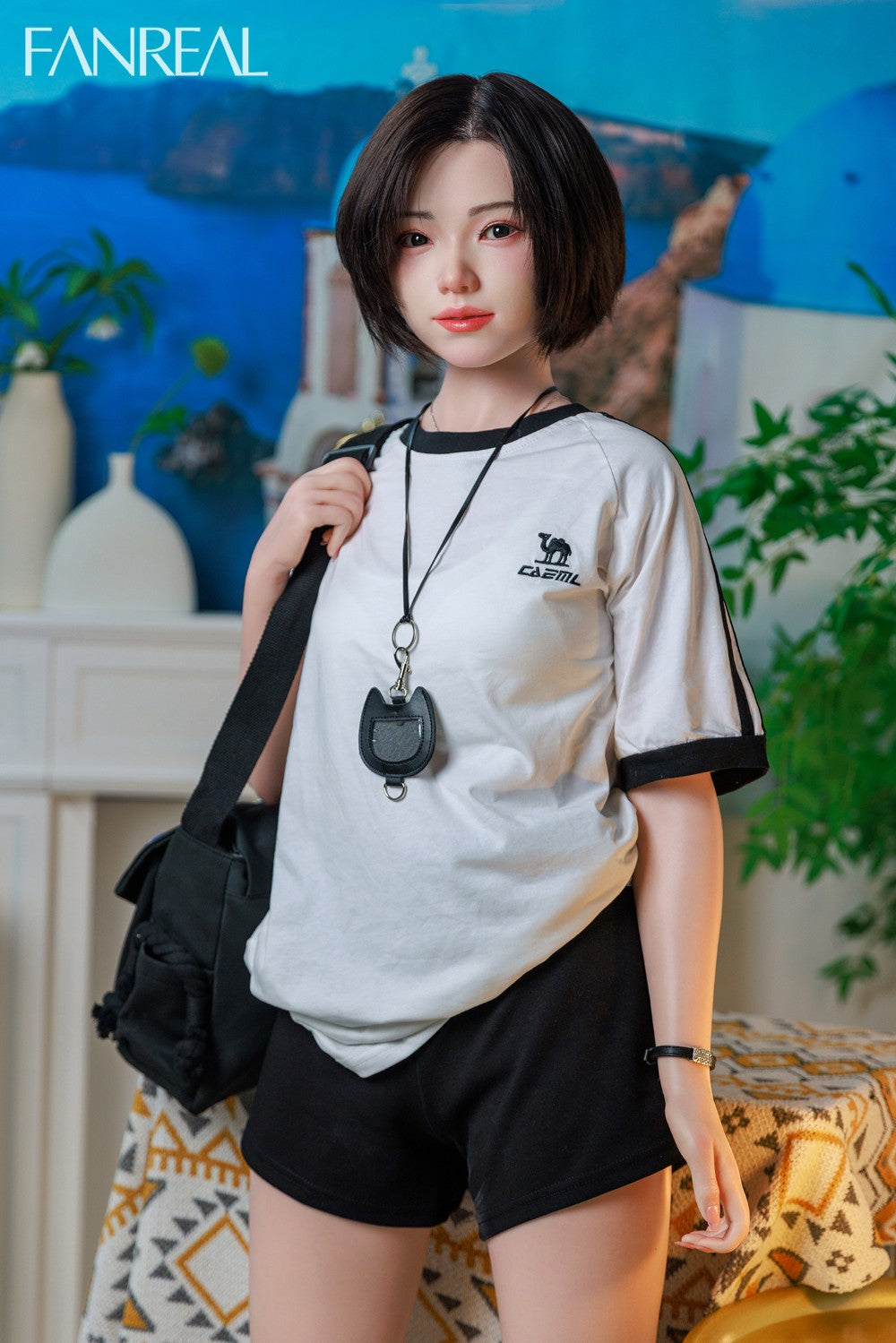Molly seksnukk (FanReal Doll 153cm B-tass silikoon)